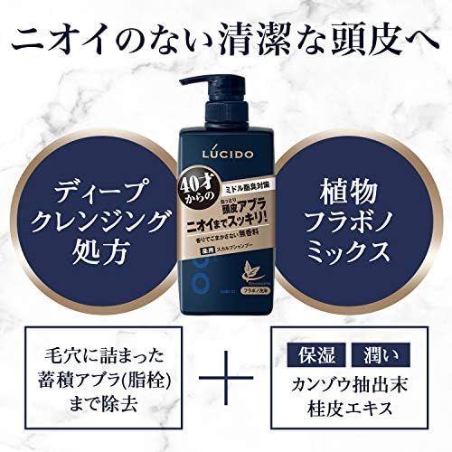 Japonia Lucido Medicated Scalp Deo Șampon 450ml