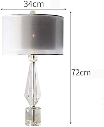 Lampa de birou WSSBK Crystal, lampa de noptieră pentru decorare acasă, cristal adecvat pentru camera de zi iluminat coridor