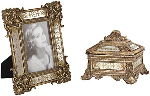 Kensington Hill Florentin Gold Bijuterii din 2 piese și set de cadre de imagine