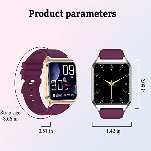 Ceasuri inteligente BZDZMQM pentru bărbați pentru femei, Smartwatch -uri de activitate cu monitor de oximetrie a tensiunii