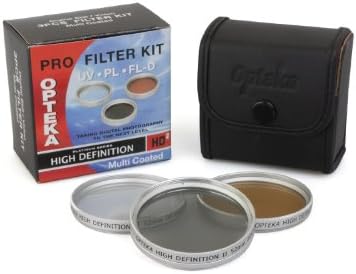 Opteka 67mm HD2 3 piese filtru Kit pentru Nikon 24-85mm f/3.5-4.5, 70-300mm f/4.5-5.6, 18-70mm f/3.5-4.5, & 18-135mm f/3.5-5.6