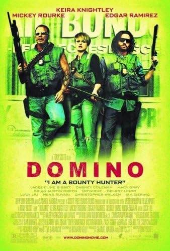 Domino - 11 x17 Poster de film promoțional 2005 Keira Knightly Mickey Rourke