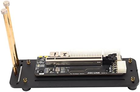 ARAIERD M.2 NVME TO PCIE 3.0 X16 Conector Grafică externă Cartea grafică de rețea Baza de suporturi cu PCI-E 16X la M.2 M Cablu de extensie cu cheie Riser EGPU 32 GBS pentru ITX/STX/NUC/VEGA64/GTX1080TI