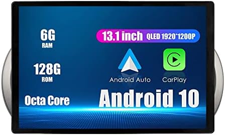 WOSTOKE 13.1 Radio Android CarPlay și Android Auto Autoradio Car Navigation Stereo Multimedia Player GPS GPS TOUCHN RDS DSP