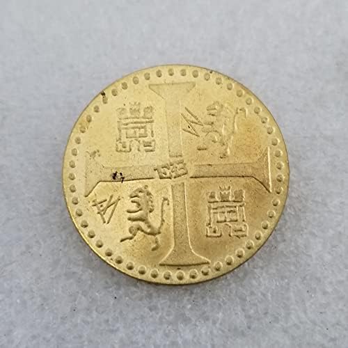 Antice Crafts Monede străine de aur străin Silver Dollar Silver Round Colecția de comerț exterior