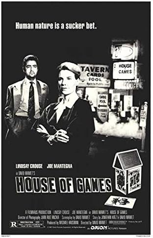 House of Games - 27 X41 Poster Film Original One Foad 1987 Rolld David Mamet