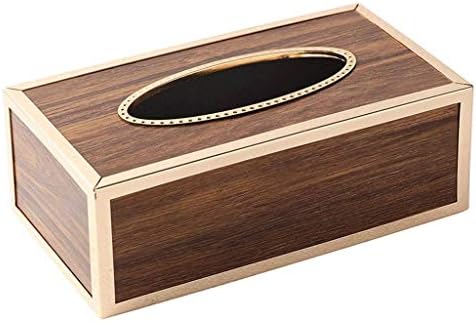 Cutie de țesuturi din lemn Bambus din lemn Cover cu cutie de țesut dreptunghiular - Ecologic Pull Pull/Distribuitor - Organizator