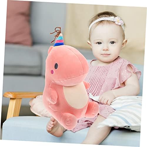 Toyandona Dinosaur Doll Tuba Ornament Desenart Denument Plush Plush Jucărie Candy Pillow Kid Pillow Pillow Copil pentru Copil