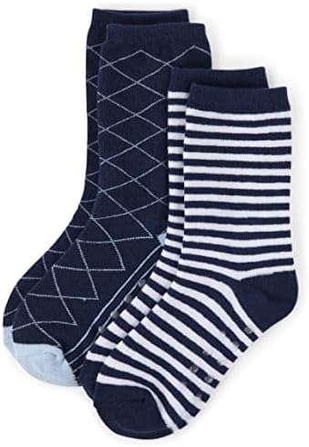 Gymboree Boys and Toddler Crew Socks 2-Pack