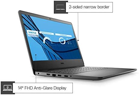 Laptop de afaceri Dell Vostro 3401, Notebook de a 10-a generație i3-1005G1, laptop cu ecran de 14 inch, 16 GB RAM DDR4, 256