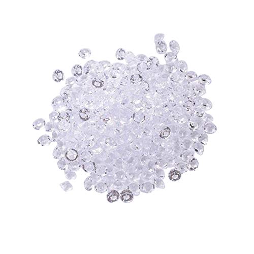 Ornament de foraj de unghii albe din plastic 1000pc și gel de cristal acrilic de foraj transparent pentru unghii
