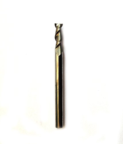 4mm diametru 2 flauturi Cnc Router biți pentru aluminiu spirală biți frezare instrumente carbură CNC End Mills HRC50 D411D450L