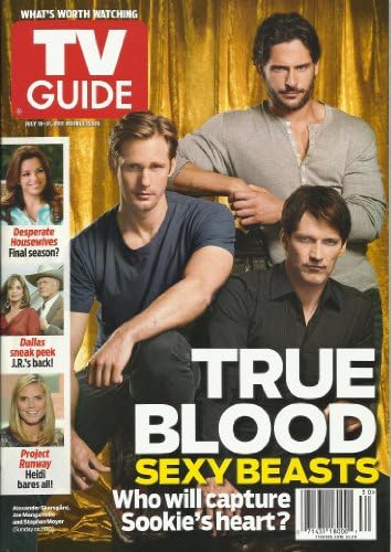 Revista TV Guide cu distribuție de sânge adevărat pe copertă 18-31 iulie 2011
