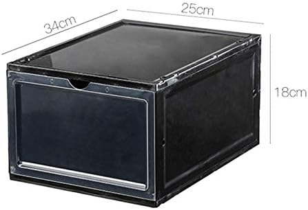 Anncus Cot pentru pantofi de depozitare plastic cutia transparentă cutia de carcasă Stackable Organizator Home DC156 -
