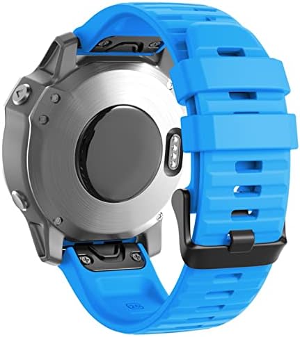 BANDKIT 20 26 22mm Quick Fit Watchband curea pentru Garmin Fenix 7 7x 7s ceas silicon eliberare rapidă EasyFit curea de bandă