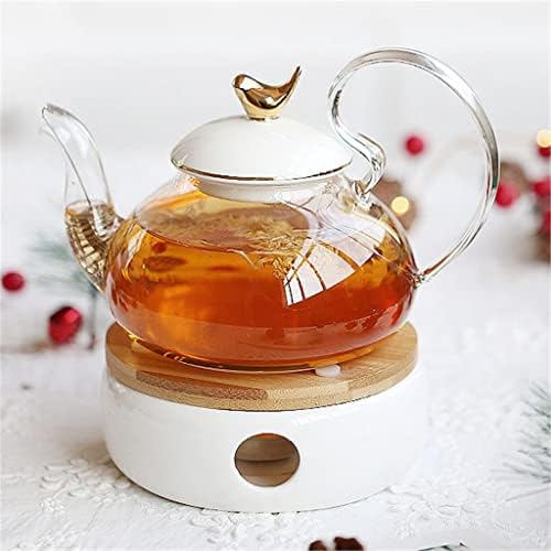 N/Un ceainic ceramică cu filtru Vintage English Midnight Yingge Teapot Set de sticlă încălzită