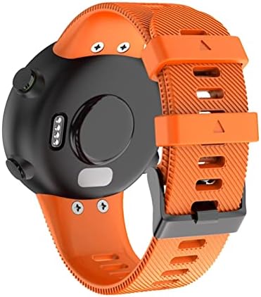 Mopz 18mm 20mm silicon moale bandă de ceas inteligent pentru Garmin Forerunner 45 Ceas Sport curea de mână pentru Garmin Forerunner