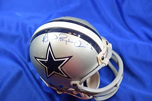 Michael Irvin PSA ADN semnat Cowboys Mini casca autograf