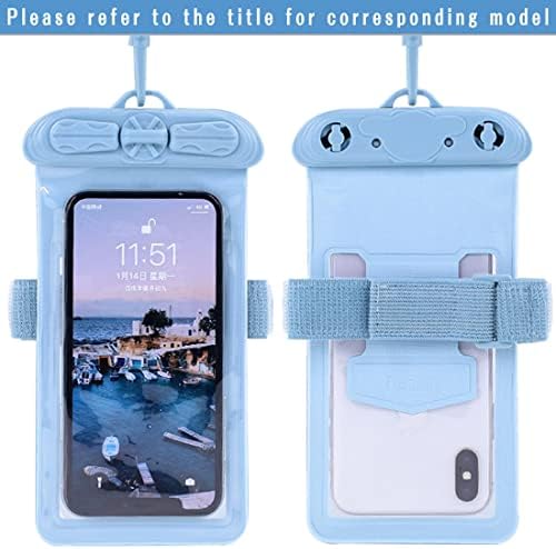 Vaxson telefon caz, compatibil cu Oppo A93 impermeabil Husă sac uscat [nu Ecran Protector Film] albastru