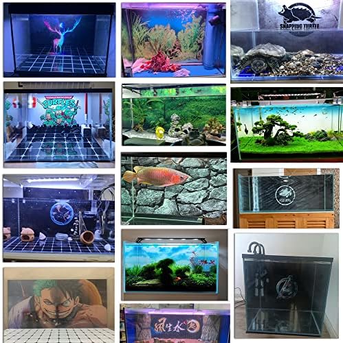 Acvariu fundal autocolant Decor pentru rezervoare de pește, șarpe Reptile Natura HD 3D Poster )
