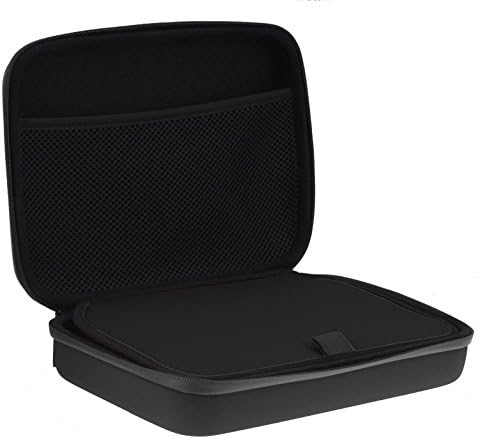 Navitech Negru Black Heavy Duty Rugged Action Camera Hard/Copertă adecvată Compatibil cu Goxtreme WiFi View Action Camera de
