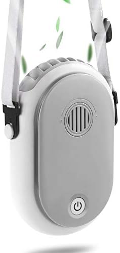 Ventilator portabil cu gât agățat ventilator personal purtat cu baterie USB reîncărcabil 3 viteze mini aer condiționat aer
