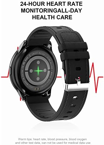 Ceas inteligent, Track-ER de fitness cu monitor de rată HEA-RT, tensiune arterială, urmărire oximetrie, Smartwatch de 1,32