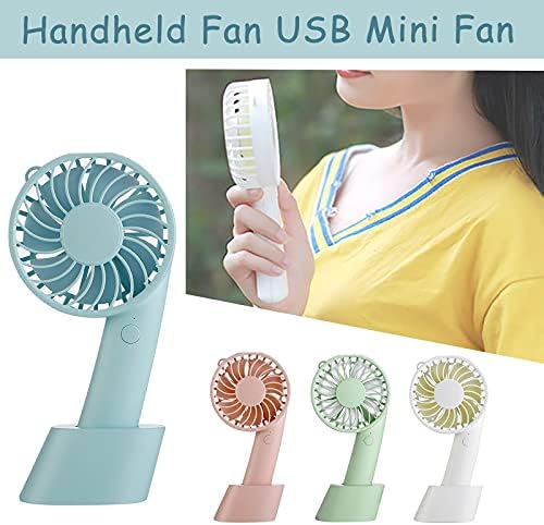 Fanii mini de mână 3 viteze Fanuri portabile personale 1200 mAh Baterie reîncărcabilă Fan Fan de vară Fan pentru fete Copii
