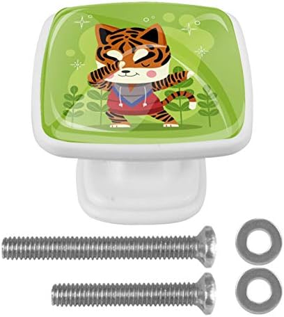 Idealiy tigru Verde Dab sertar ușă trage mâner Mobilier Decor pentru dulap de Bucătărie Masă de toaletă