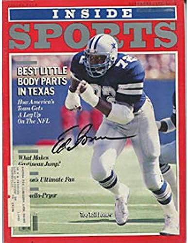 Ed Jones autografat/semnat în revista Sports - Reviste autografate NFL