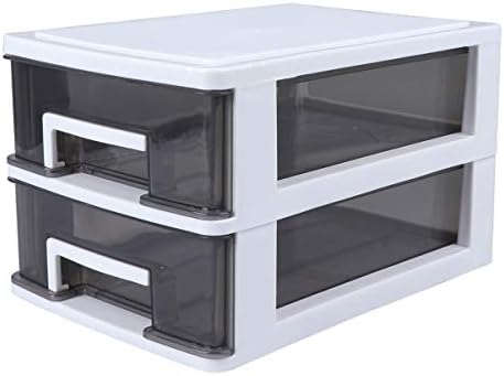 Sertare de plastic homoyoyo sertare depozitare gospodărie cu două straturi de depozitare sertar organizator raft cutia de depozitare