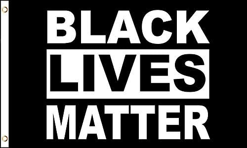 American en -gros superstore Black Lives Matter Flag 3x5 BLM Banner Protest Pace Jacob Blake George Floyd R2