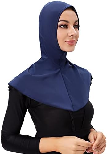 O singură dimensiune pentru femei muselină hijab solid modaal hijab capac islam costum de baie hijab