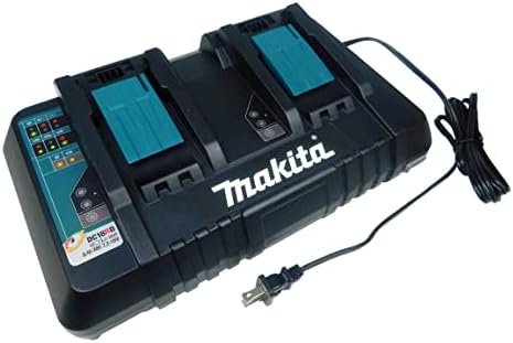 Makita DC18RD 18V Litiu-Ion Dual Port încărcător rapid optim cu port USB