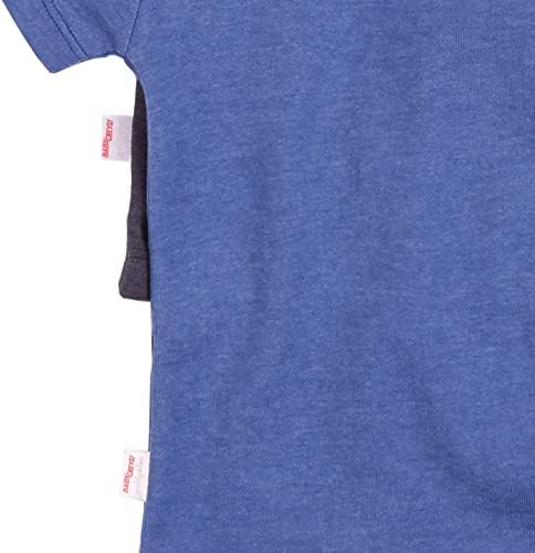 Tricou cu mânecă lungă-pachet 2-Top Tee culoare solidă - Cămăși pentru sugari și copii mici-confortabil și confortabil-materiale