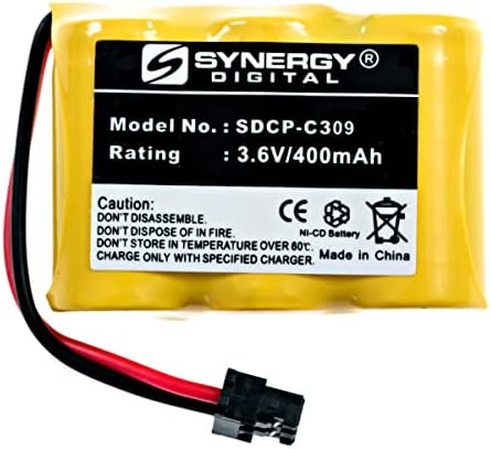 Synergy Digital Thone Ford Bateries, funcționează cu telefon fără fir Panasonic KX-T3865, Ultra Hi-Capacity, Combo-Pack include: