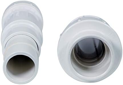 Supapă de linie mediană 567sd112 cuplaj de reparații din PVC rezistent; Fiting Extensibil pentru țevi; 1-1 / 2 in; plastic