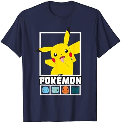 Pokémon Pikachu Group Box Up Logo Tricou