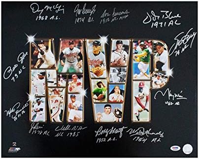 Baseball Cei mai valoroși jucători au autografat 16x20 Foto - PSA/ADN LOA