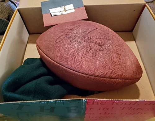 Dan Marino Uda Upper Deck Autograph Wilson Wilson NFL Joc NFL Fotbal semnat - fotbal autografat