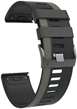 Eeomoik 26 22mm Quick Release Watchband curea pentru Garmin Fenix 6x 6 Pro Ceas Easyfit curea pentru încheietura mâinii pentru