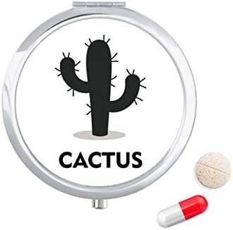 Cactus Green Plant Suculente contline Pilula pentru Pilot Medicament Medicină de Stocare Cutie pentru containere Distribuitor