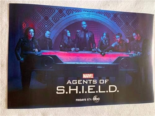 Agenți ai S. H. I. E. L. D-13 x20 Poster TV promoțional original SDCC 2019 Marvel Comic Con Shield