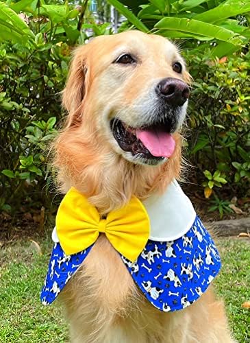 Ruffco Blue Tendy Trindy Everyday Pet Fashion Doggie Terrier Design Cape cu curea de blocare Velcro - 1PC -uri la spălare Cape