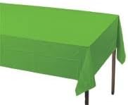 Față de masă mare dreptunghiulară din Plastic 54 x 108, verde Lime