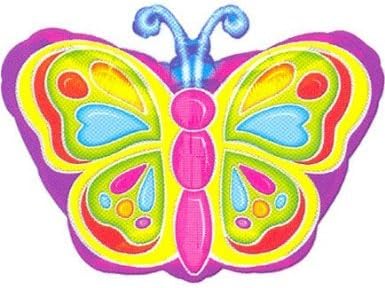 Blolon Bright Butterfly - Folie de 18 inci Mylar Butterfly Balloon