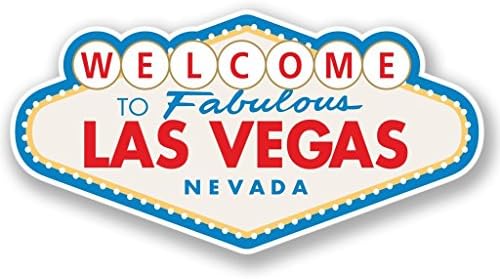 Las Vegas Semnează Vinil Sticker Decal Travel 5