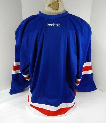 New York Rangers Blank Game a emis Blue Home Jersey Reebok 58 DP40431 - Joc folosit NHL Jerseys
