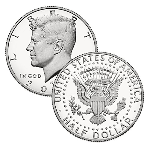 2005 S Silver Proof Kennedy Half Dollar Dovadă SUA Mint