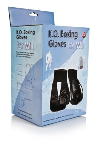 Mănuși de box Wii - negru